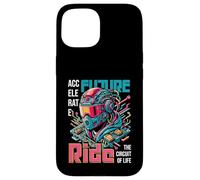 Sci-FI Accelerate Future Ride Circuit of Life Coque pour iPhone 15