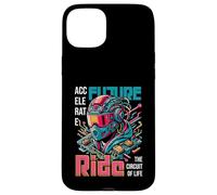 Sci-FI Accelerate Future Ride Circuit of Life Coque pour iPhone 15 Plus