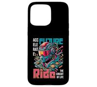 Sci-FI Accelerate Future Ride Circuit of Life Coque pour iPhone 15 Pro Max