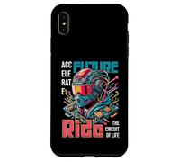 Sci-FI Accelerate Future Ride Circuit of Life Coque pour iPhone XS Max