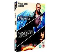 Pack triple Sci‑Fi – Independence Day / I, Robot / Minority Report – Import anglais