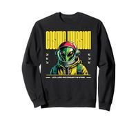 Sci-FI Cosmic Invasion Lock Load Conquer Stars Sweatshirt