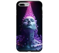 Sci-FI Cyberpunk Surreal Face avec Orb Stream Coque pour iPhone 7 Plus/8 Plus