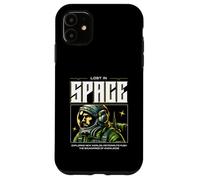 Sci FI Lost in Space Exploring New Worlds Astronaute Coque pour iPhone 11