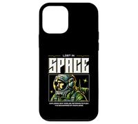 Sci FI Lost in Space Exploring New Worlds Astronaute Coque pour iPhone 12 Mini