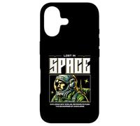 Sci FI Lost in Space Exploring New Worlds Astronaute Coque pour iPhone 17