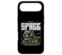 Sci FI Lost in Space Exploring New Worlds Astronaute Coque pour iPhone Air