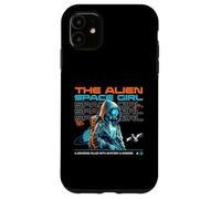 Sci-FI : l'univers d'Alien Space Girl : mystère et Merveilles Coque pour iPhone 11