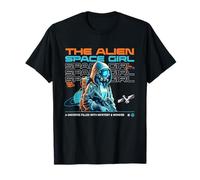Sci-FI : l'univers d'Alien Space Girl : mystère et Merveilles T-Shirt