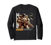 Sci FI Space Defender La Bataille pour la Survie Manche Longue