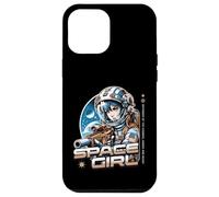 Sci-FI Space Girl Defender of The Cosmos armée et prête Coque pour iPhone 12 Pro Max
