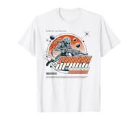 Sci-FI Space Invasion Alien Warrior Future Battle T-Shirt