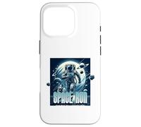 Sci FI Space Run But You Cannot Hide Astronaute Coque pour iPhone 16 Pro