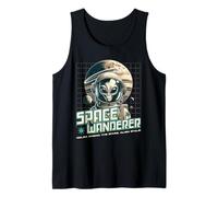 Sci FI Space Wanderer Relax Among The Stars Style Alien Débardeur