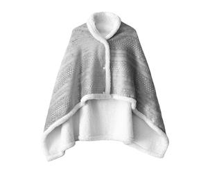 Scialle Coperta Poncho Sciarpa Con Bottoni - 85x120 Cm 540 G Morbido Flanella Cashmere Sintetico, Indossabile Caldo Per Donne Ragazze Viaggiatori Studenti Casa Campeggio Eventi Sportivi Viaggio
