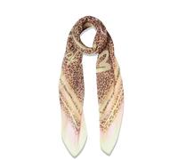 LIU JO Foulard imprimé animal 120 x 120 cm, 10618 Pales jaunes, Foulard