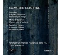 Sciarrino : Oeuvres orchestrales. RAI, Ceccherini.