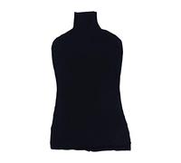 Scicalife Mannequin Coton Tissu Couverture Modèle Féminin Top Modèle De Couverture Accessoires Robe Forme Couverture du Haut du Corps pour Dummy (Noir)