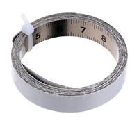 Scicalife Mètre ruban auto-adhésif - Mètre à ruban en acier de 2 m - Règle de mesure adhésive Jauge pour coudre et mesurer la menuiserie (de gauche à droite)