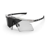 Lunettes Scicon Aeroshade 2.0 Titanium blanc avec verres photochromiques gris