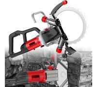 Scie à anneau électrique pour béton, moteur sans balais 8900 W/9500 W, alimentation en eau humide, suppression de la poussière, scie à rainurer pour mur en béton, comprend une conduite,8800W