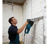 Scie à Aplanir La Mousse Polyuréthane Projetée 1800 W 70cm-ClosedCell | Outil De Polissage Pour La Découpe Et Le Retrait De Mousse Polyuréthane à Cellules Ouvertes Et Fermées