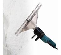 Scie à aplanir pour mousse de polyuréthane à cellules ouvertes et fermées, outil de coupe et d'enlèvement d'isolant en mousse 1800 W 19,68''/27,5'', pour la finition des murs en polyu Open-cell 700MM