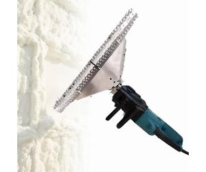 Scie à aplanir pour mousse de polyuréthane, outil de coupe et d'enlèvement pour isolation en mousse à cellules ouvertes/fermées de 19,68''/27,5'', pour la finition des murs en polyu Closed-cell 500MM