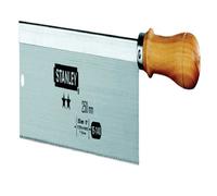 Scie à araser poignée bois droite 250 mm - STANLEY - 1-15-140