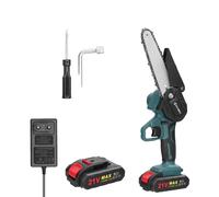 Scie à arbre électrique portable, rechargeable, outil de travail du bois utilisable d'une seule main, batterie 13A 2, EU