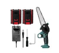 Scie à arbre électrique, rechargeable, outil à une main pour le travail du bois, CRIMSON