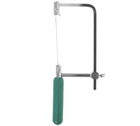 Scie à Archet Bijou Verte, Outil à Main Compact en Bois et Métal