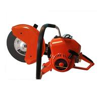 Scie à béton, 6,8 CV, à essence, tronçonneuse, à pierre, scie à maçonnerie, avec réglage rapide de la profondeur et protection multi-angle pour la démolition et les travaux de construction, 5000 tr