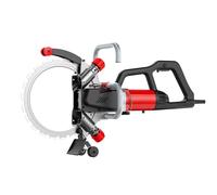 Scie à Béton 9500W Professionnelle - Scie Trépan Portable avec Système Anti-Poussière à Eau - Profondeur de Coupe 270mm et 3000 TR/min pour Béton et Pierre