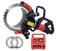 Scie à béton avec, scie à béton électrique toroïdale 8980w, Machine de découpe de Chasseur de Mur de Moteur, pour Le rainurage de Brique de Granit concr
