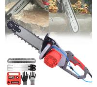Scie à béton électrique 13,8/18,9 pouces, alimentation en eau 220 V, dépoussiérage, avec pompe à eau, pour rainurer la brique, le granit, le marbre et le béton.,35cm/13.8in