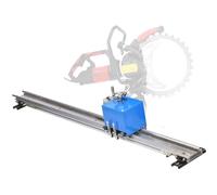 Scie à béton électrique - 150 W - Profondeur de coupe réglable - Relevage à un bouton - Idéal pour béton, pierre, porcelaine - Longueur : 1,5 m