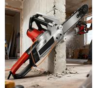 Scie À Béton Électrique 35/48 Cm Avec Système Anti-Poussière Alimenté Par Eau, Tronçonneuse À Béton, Tronçonneuse Électrique À Chaîne Diamantée, Pour Granit, Bois 480