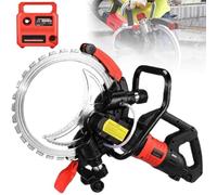 Scie À Béton Électrique 8800 W/9500 W,Scie Annulaire Haute Fréquence,Machine De Découpe Murale,Profondeur De Coupe 29 CM, Coupe sans Poussière,pour Couper Béton,Pierre,Brique,9500W