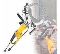 Scie à béton, scie murale professionnelle 5000 W, rainureuse à béton sans poussière, pour granit, pierre, brique, marbre AC8300