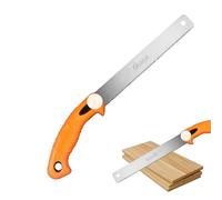 Scie à bois à double tranchant, poignée japonaise fine et légère pour projets de bricolage, coupe, menuiserie