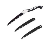 Scie à bois,Scied'élagage,Scieàmainpourl'élagage, Scied'élagage pliante, Scie à tirer japonaise, Scie japonaise, avec lame de scie en acier au carbone SK5,adaptée aux scies d'élagage extérieures