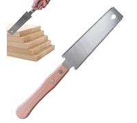 Scie à bord unique - petite scie à main, scie à main rapide du ménage | Scie à main avec poignée en bois, scie à traction en acier japonaise avec côté double, scie à main flexible, scie à traction por