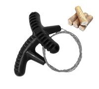 Scie à câble portable : équipement de sac à dos compact, tronçonneuse manuelle pour tuyaux et branches, idéale pour les activités de plein air | Fil multifonctionnel robuste pour randonnée, chasse