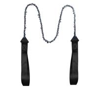 Scie à câble pour branches d'arbre, outil de randonnée portable, pliable, antidérapante, 11 dents, pour camping, randonnée, urgence, travail forestier