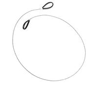 Scie à Câble, Scie à Câble en Acier Inoxydable, Scie à Fil D'urgence, Câble de Voyage, Câble de Survie, Kit de Survie à la Tronçonneuse D'urgence pour Couper le Bois, le Caoutchouc, le Plastique