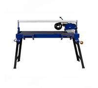 Scie à Carrelage sur Table de Sciage de 1200 mm Coupe Carreaux Électrique Moteur Robuste de 1400 W Angle de Coupe 0 à 45° Portable [2 x Lames de Recharge Diamantées & Guide Laser INCLUS]