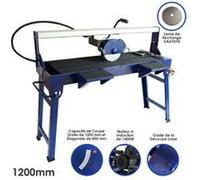 Scie à carrelage table de sciage coupe carreaux électrique scie de table lame de coupe diamantée 1200mm 1400w