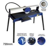Scie à carrelage table de sciage coupe carreaux électrique scie de table lame de coupe en diamantée 720mm 800w