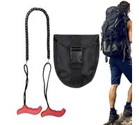 Scie à chaîne avec corde - Chaîne de scie de survie | Outil de survie pliable portable pour le camping, la chasse, la randonnée, la coupe d'arbres, l'élagage des branches et la coupe de